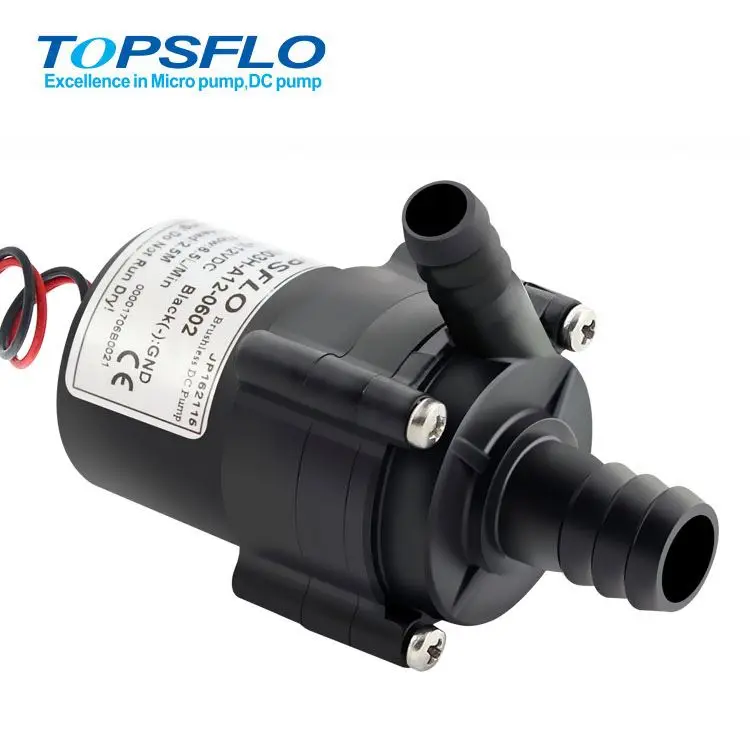 High Efficiency 12v 24v Brushless DC Motor, Light Weight Ectric Dispenser Cooler Water Pump