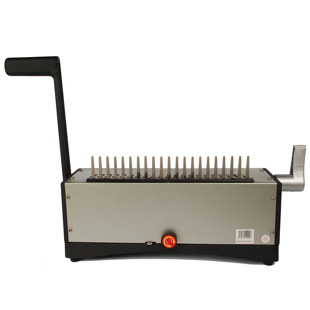 Manual A3 spiral plastic comb binding machine best quality office stationery