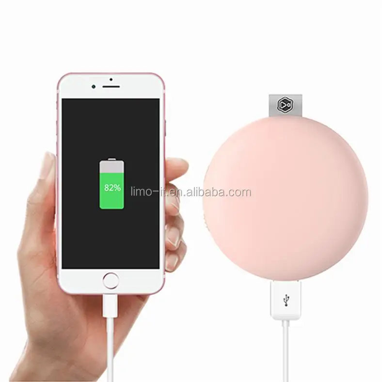  Электрическая техника 2018 портативная многоразовая USB грелка для рук с внешним аккумулятором 5000