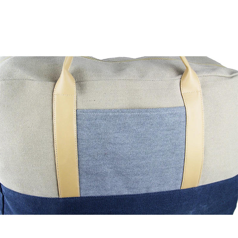 
Hot Sale fashion canvas shoulder tote travel bag weekend 