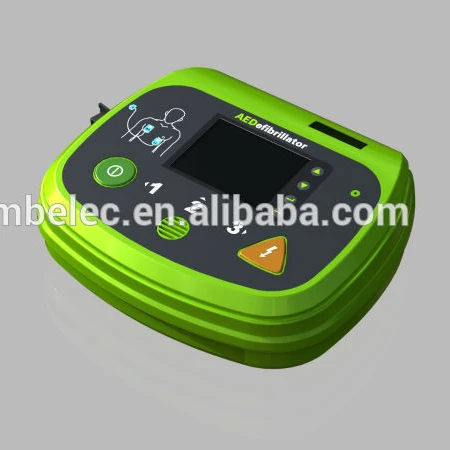 
AED 7000 plus Defibrillator with color LCD cardiac monitor screen 