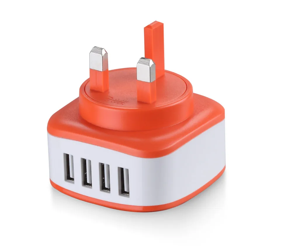 4 USB порта зарядное устройство/портативное зарядное устройство/зарядное устройство для всех смартфонов и таблетки