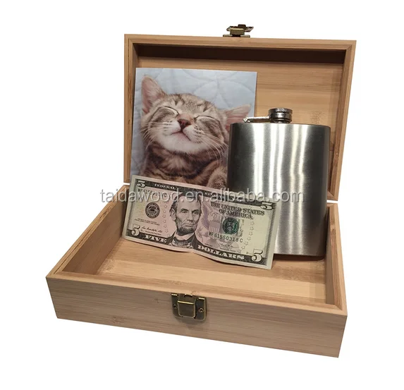 2017 High Quality bamboo box With Compartments, bamboo box For Food/candy/chocolate