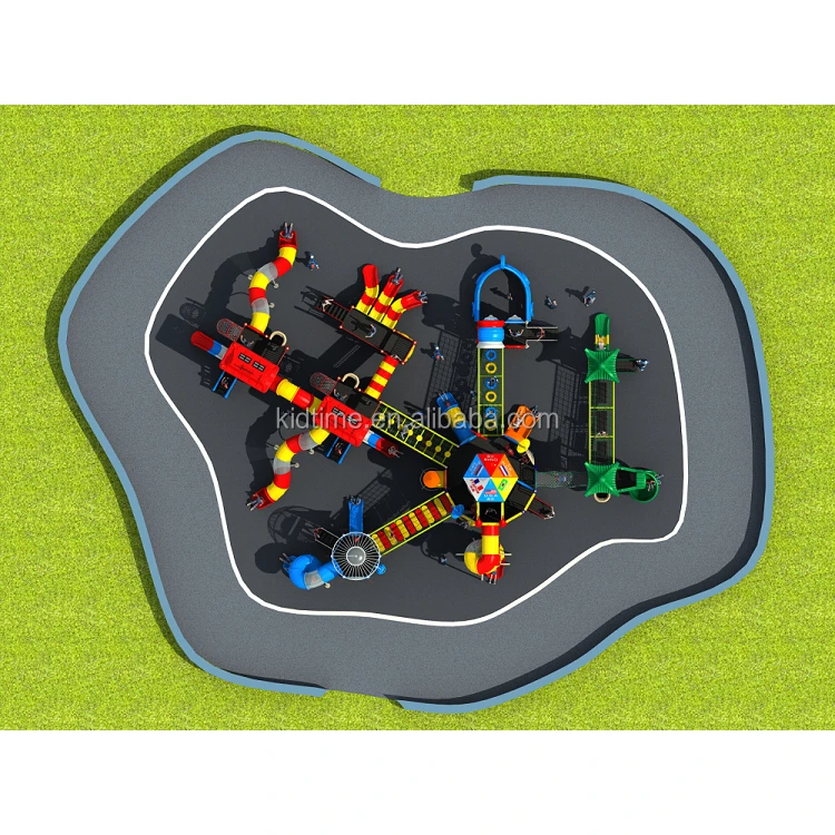 Children Big Slides For Sale Kids Fitness Play Set Dinosaur Large Outdoor Playground Equipment