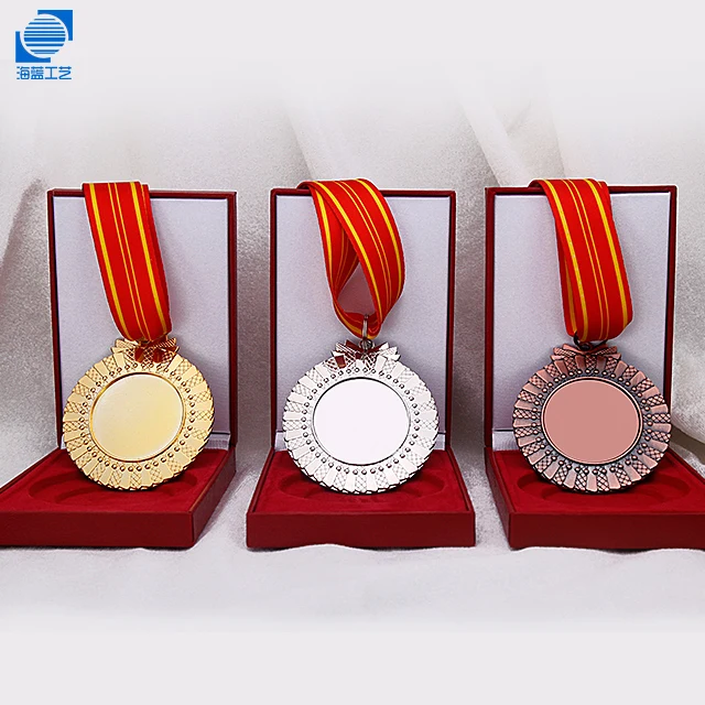 Wholesale customized design cheap running blank sports medal