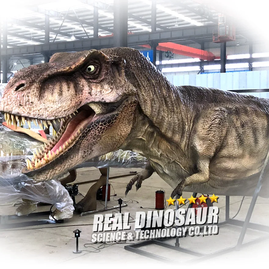 Wall decor animatronic dinosaur T-Rex head for sale