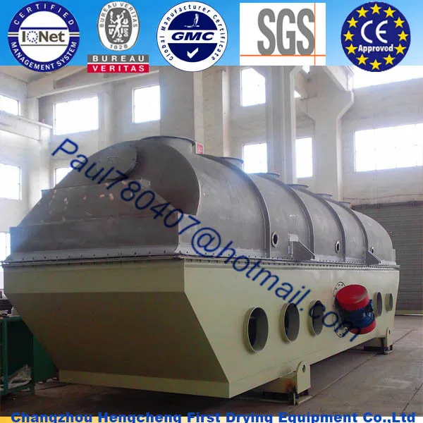 China Best Quality ZLG1.2x9 vibrating fluidized bed dryer