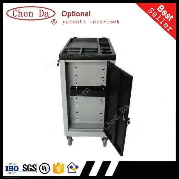 Metal Tool Cabinet with Auto Repair Tools Box Set Tool Storage Cabinet Power Coating 6 Drawers Steel CD-3306BBS 0.6~0.8mm OEM