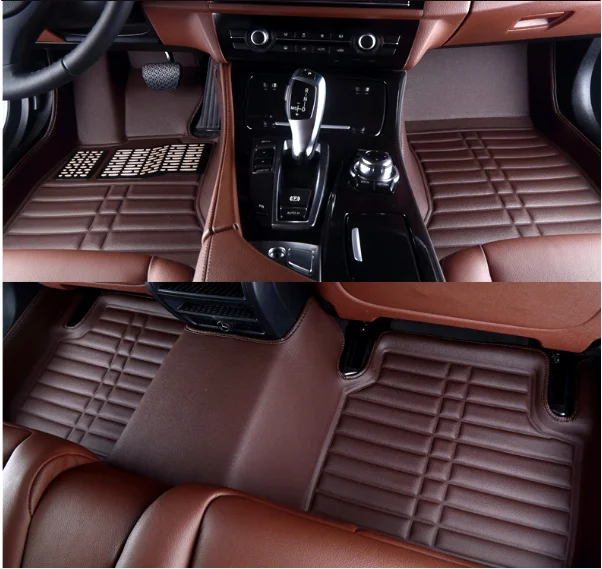 5D car mat factory leather car floor mats for Accord Fit waterproof car mat Yaris corolla