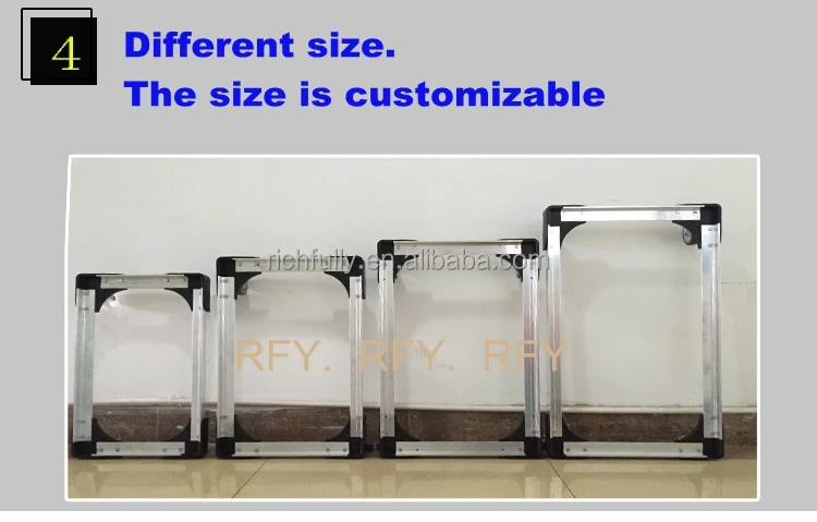 HOT SALE Aluminium Heavy Duty Dolly Trolley for logistic turnover box