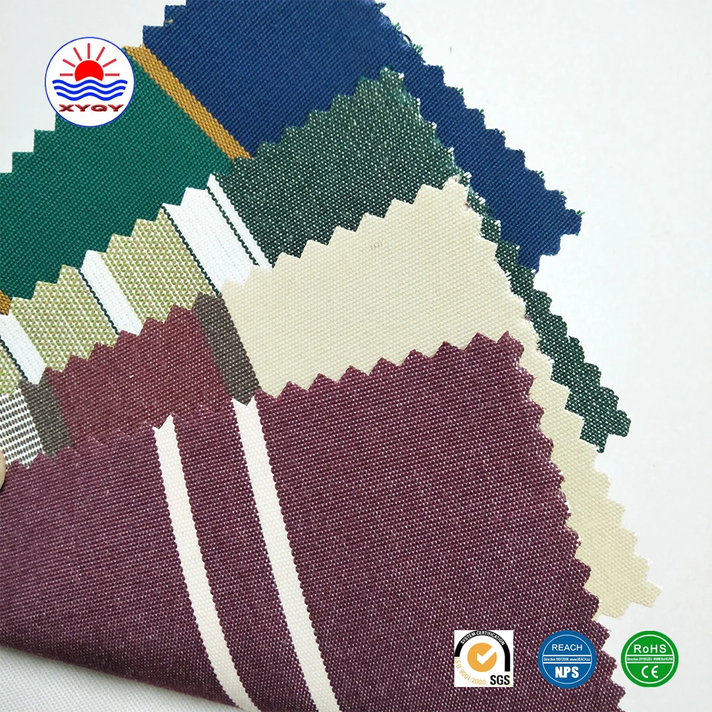 100% polyester anti uv twill pu fabric for outdoor awning fabric