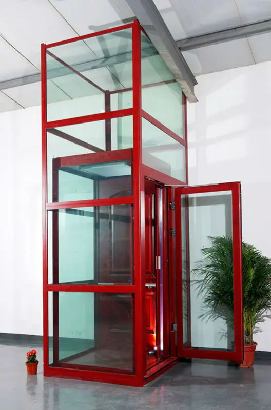 
OTSE small villa elevator for homes, 250kg 3 or 4 person small home machine room less lift elevator 
