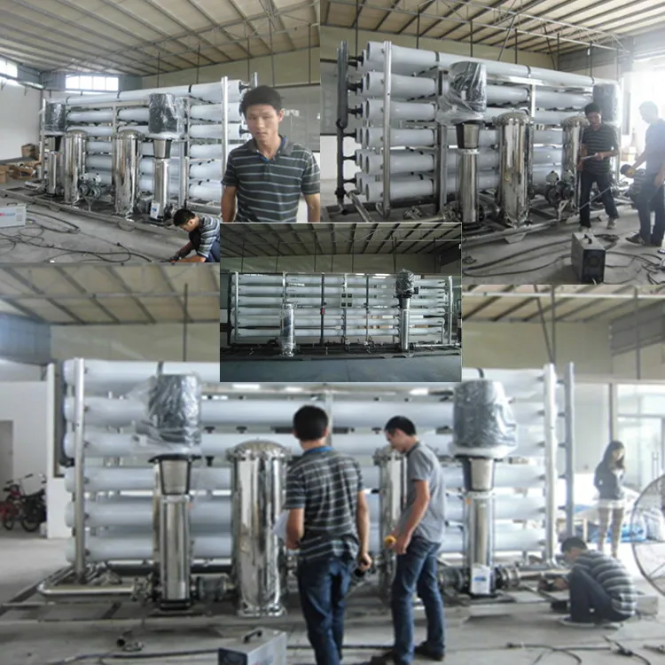  Крупногабаритная промышленная система обработки воды с обратным осмосом 26TPH