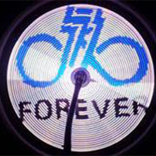 21 Animation Patterns 128 Led Bicycle Wheel Light