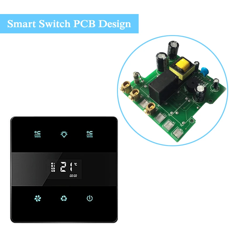 Hotel Universal Home Smart Electric Switch pcb pcb assembly