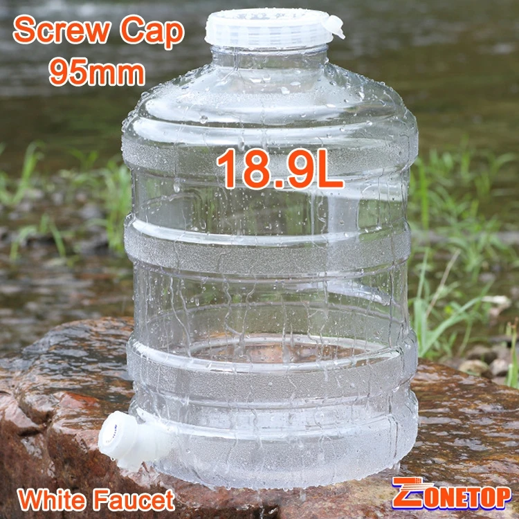 Wholesale Reusable 18 Litre 19ltr 20litre 18.9 L Liter 5 Gallon Plastic Polycarbonate Water Barrel