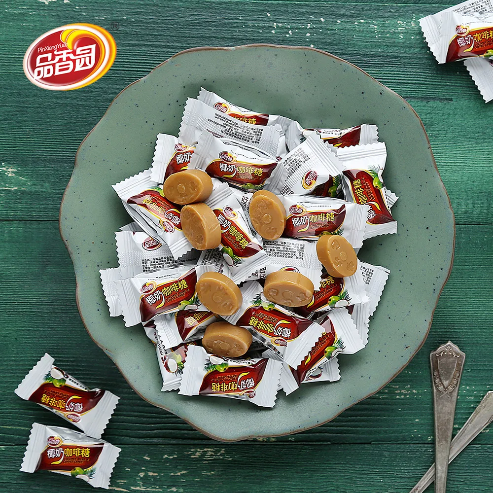 coconut flavored hard bolied sweet coffee candy for all ages