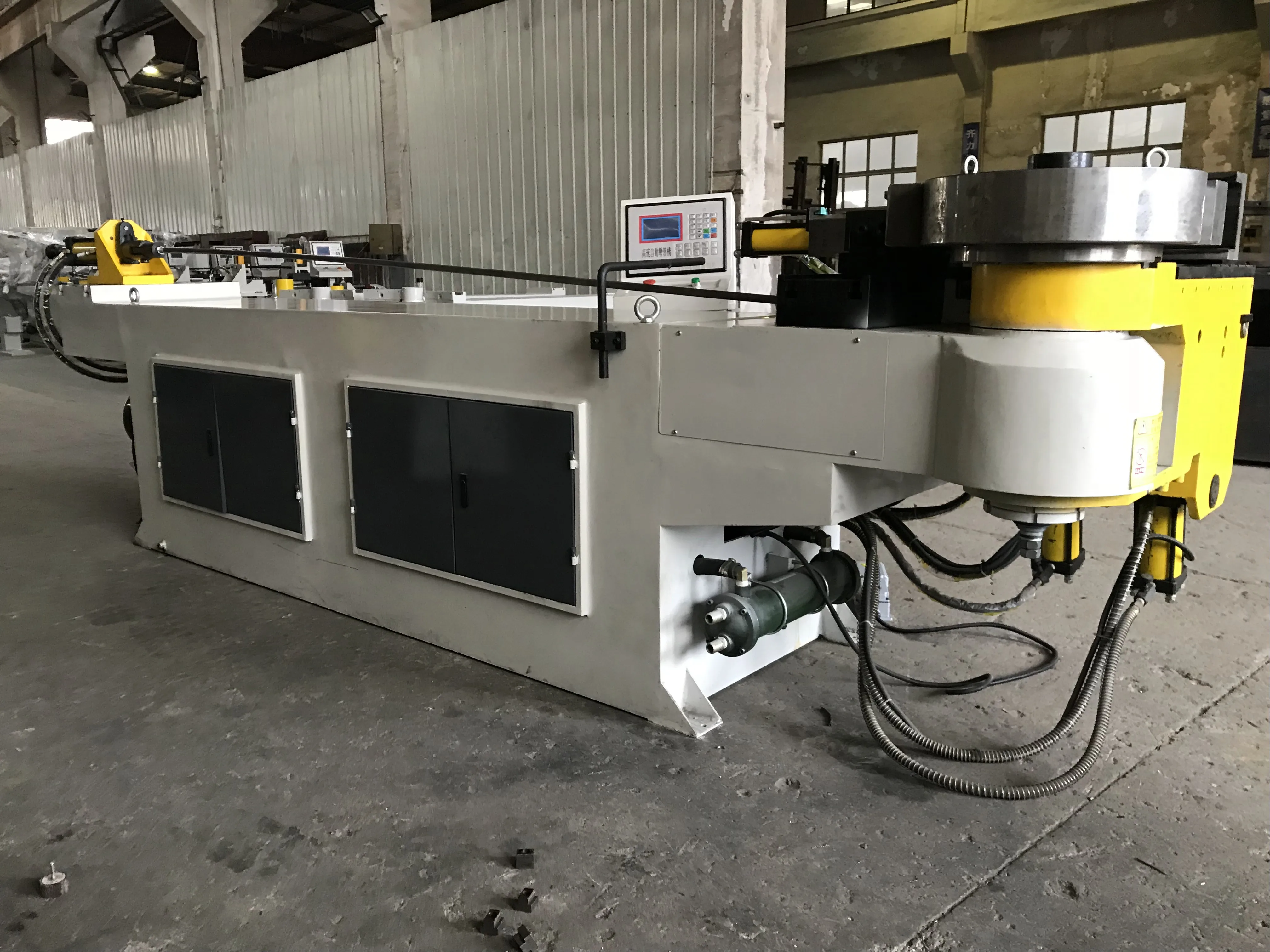 Гидравлическая трубогибочная машина Zhuoran DW89NC с одной головкой для труб из нержавеющей стали