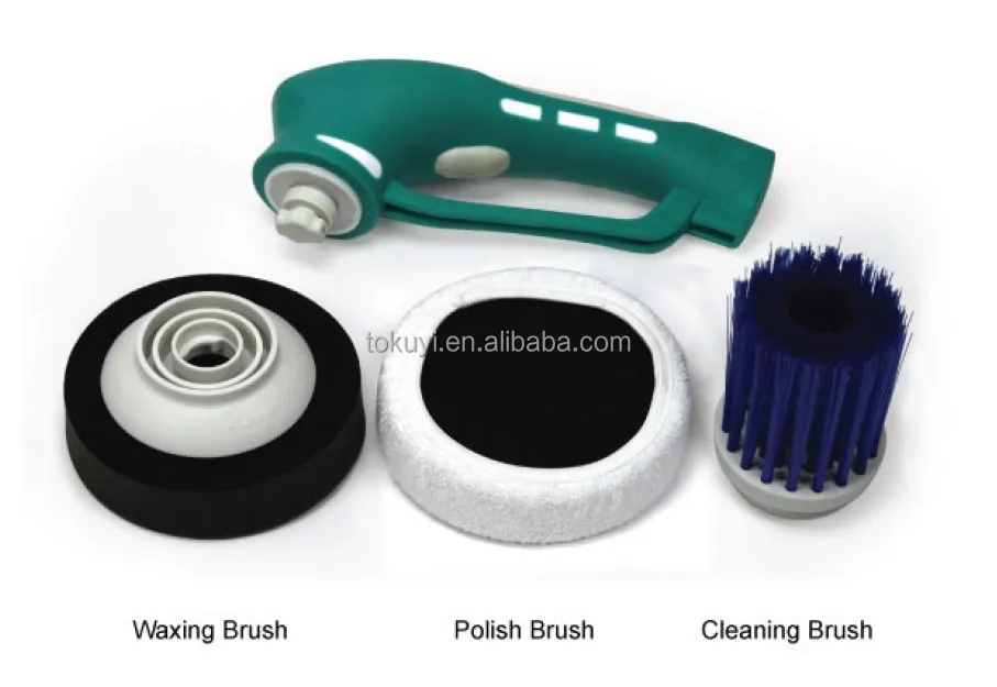 Electric cordless car polish wax with rechargeable battery