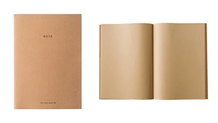 Joytop 6326 Custom FOREVER Sewn Bound B5 Soft Cover Brown Kraft Paper Blank Page Notebook