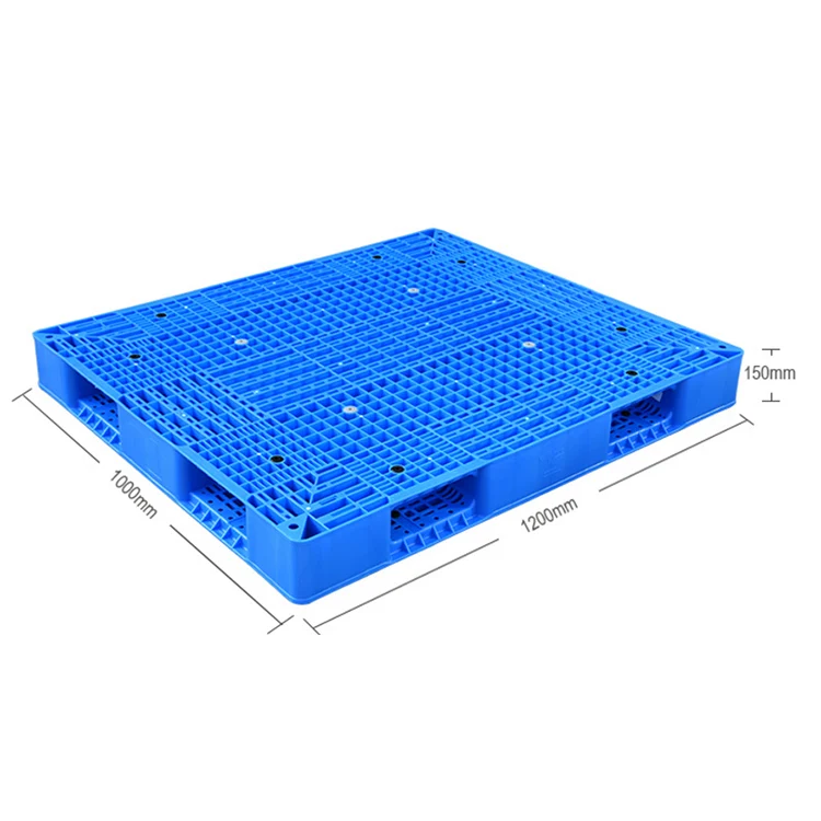 Best price double side standard size plastic pallet 1200x1200