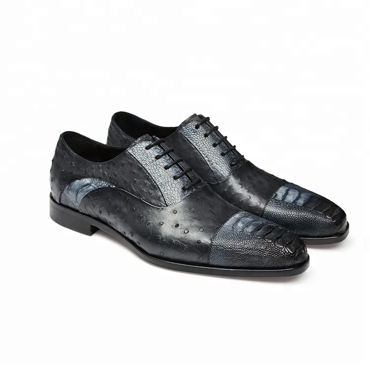Туфли мужские из натуральной кожи удобные дышащие на шнуровке Роскошные классические для вечеринок