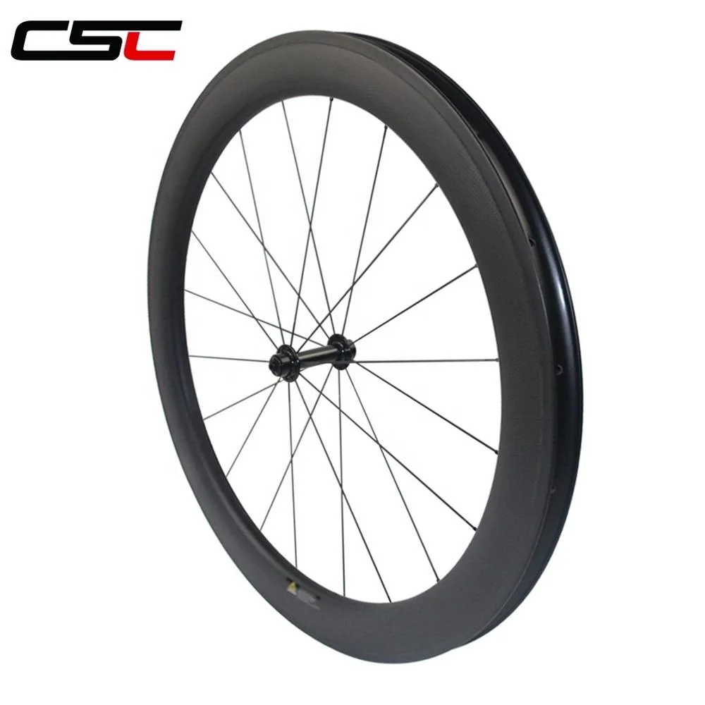 700C Full Carbon Fiber Road Wheels 24mm 38mm 50mm 60mm 88mm Depth Profile Tubular Clincher Chinese Super Light Carbon Wheelset