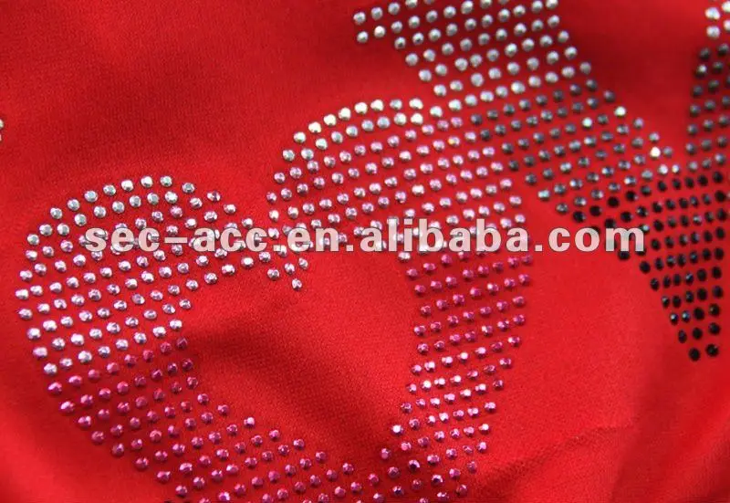 Shipped from Cambodia China Factory Custom hot-fix rhinestones nailhead ladies formal rhinestone trimming for dress