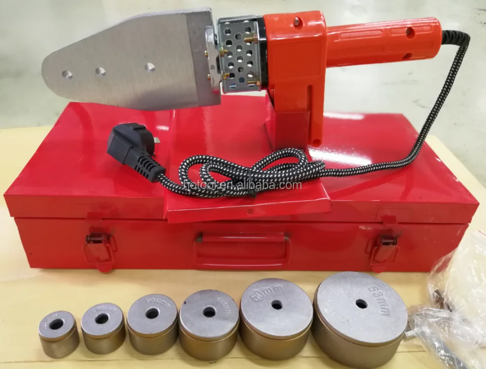 PPR pipe welding machine 20-63mm, fusion welder, plastic welder