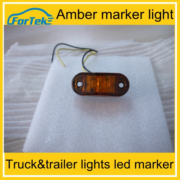 Truck led светодиодные украшения свет для грузовик боковой габаритный фонарь