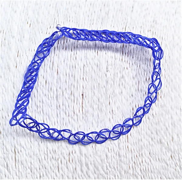 New Collares Vintage Stretch Tattoo Choker Necklace For Women Punk Retro Gothic Elastic Pendants Necklaces