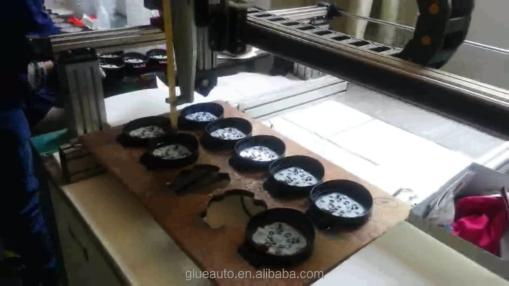 glue dispensing equipment Inductor Capacitor Potting Machine Automatic AB Glue  Dispensing equipment, glue potting machine