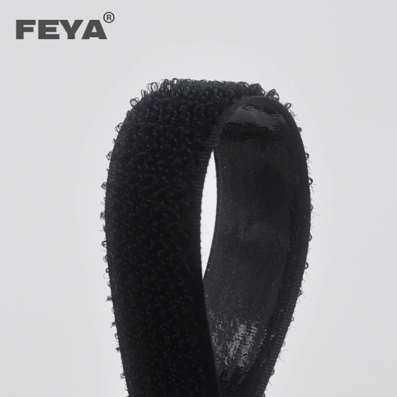 Нейлоновая крепежная лента крючок и петля на одном боковом ремешке с силиконом