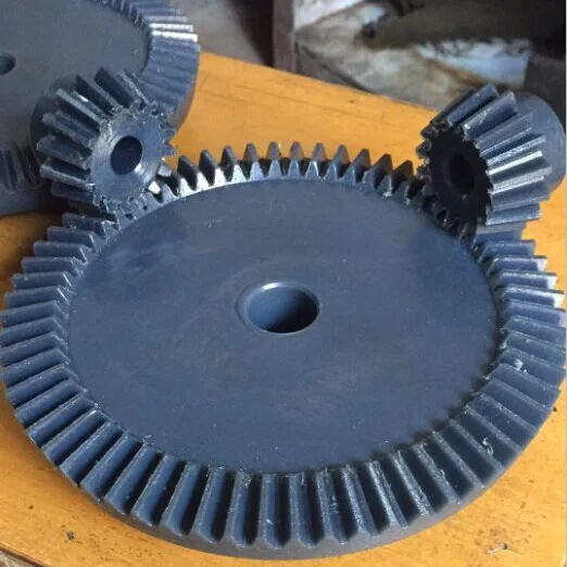 custom made plastic nylon bevel gears from factory supply