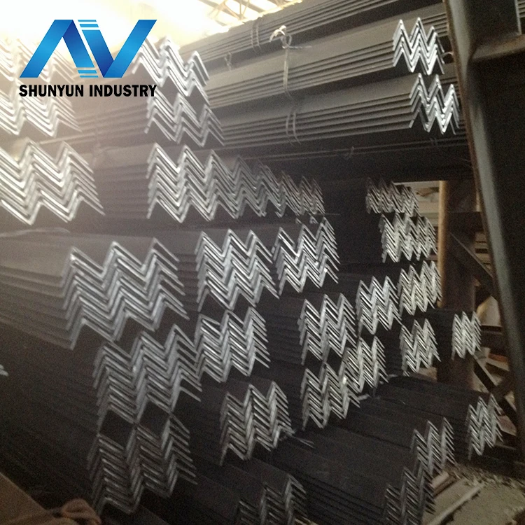 Project Material Made in China Steel Angle Standard Sizes with Grade EN S235JR S355JR Hot Rolled Angle Steel