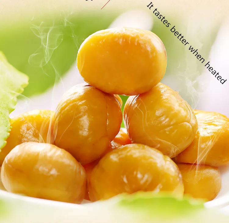 
2018 New Crop Organic Raw Bulk Chestnuts Wholesale for Export 100g/bag 