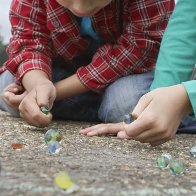 Best toy clear crystal material glass marbles for kids