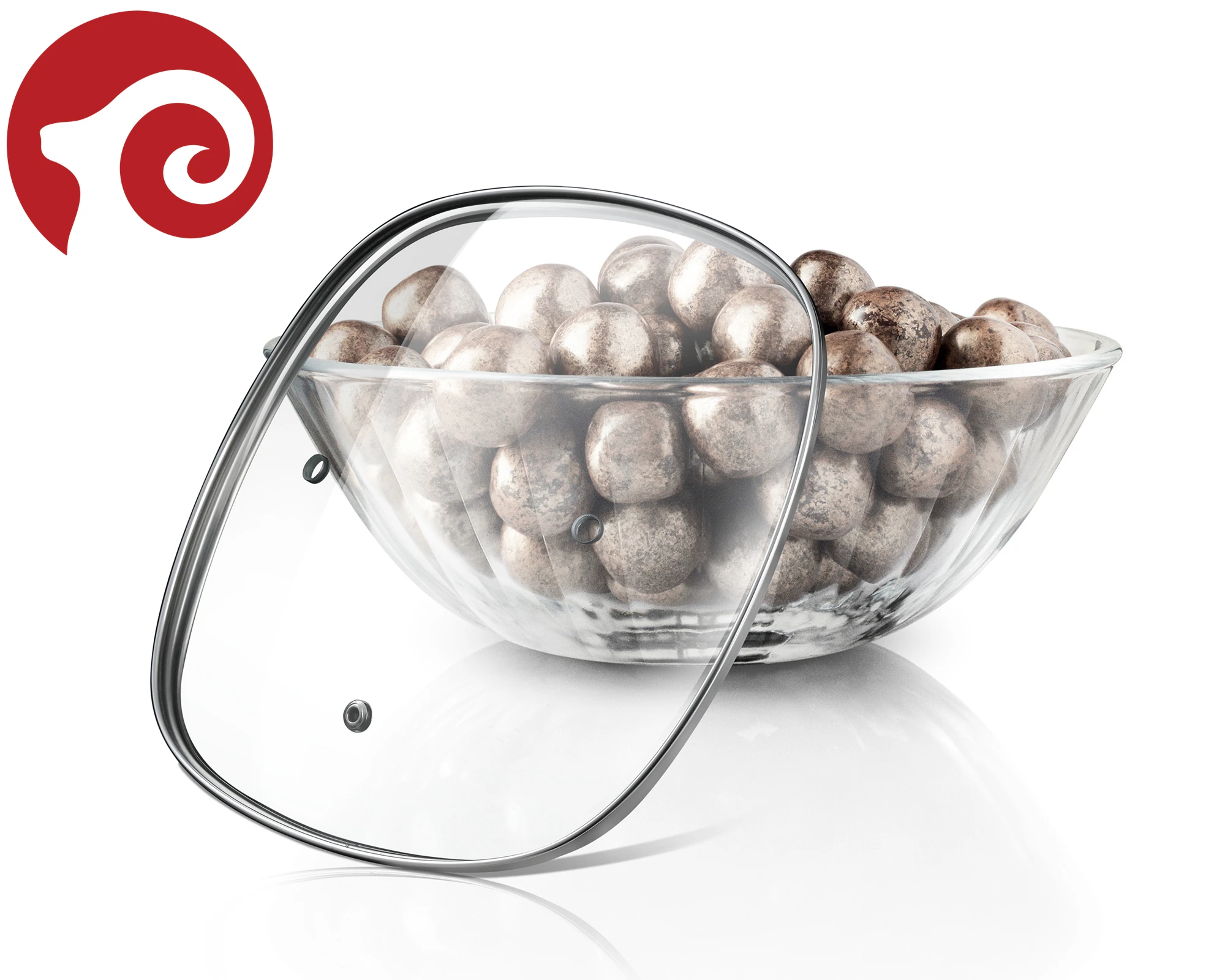 rectangular flat tempered glass pot lid in cookware parts