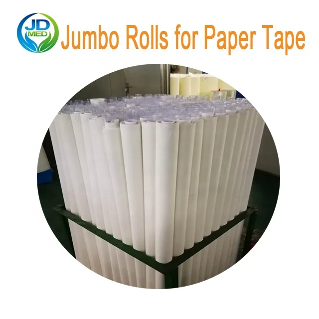 Jumbo Rolls for Wound Plaster bandage White cotton/Non Woven/PE/PVC material