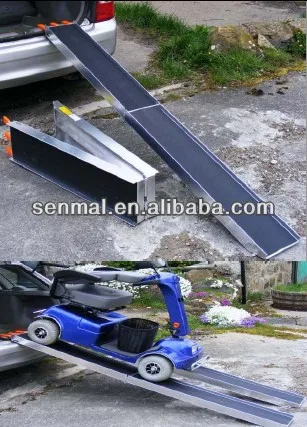
portable folding aluminium atv ramp 