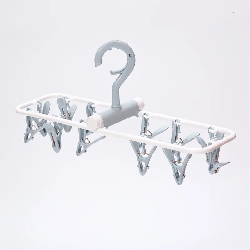 OEM Factory Direct Round 12 Plastic hanger Clips Clothes Hanger with Pegs