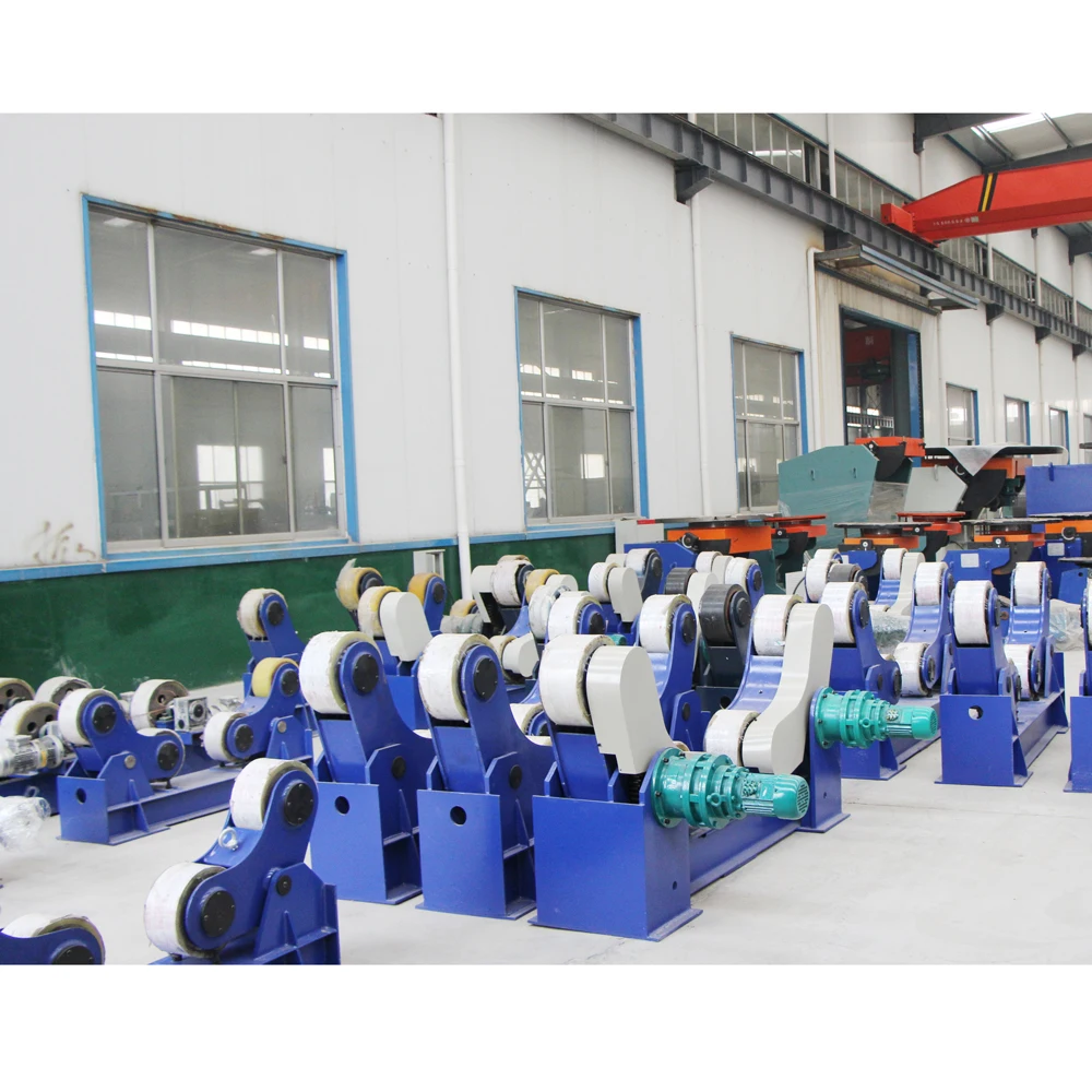 HF Welding Turning Roller Beds Self Adjusting Pipe  Welding Rotator
