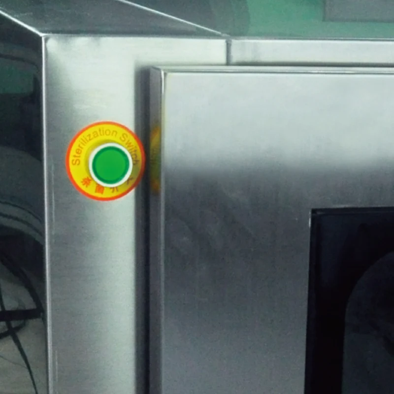 Clean Room Pass Thru Cabinet Static Pass Box With Electronic Interlock