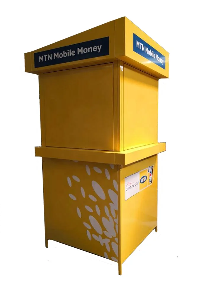
MTN metal folding prefab kiosk 