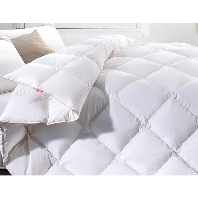 Classic Heavy Fill Down Duvet Insert hilton Hotel Comforter set winter luxury edredom wholesale king size goose down comforter