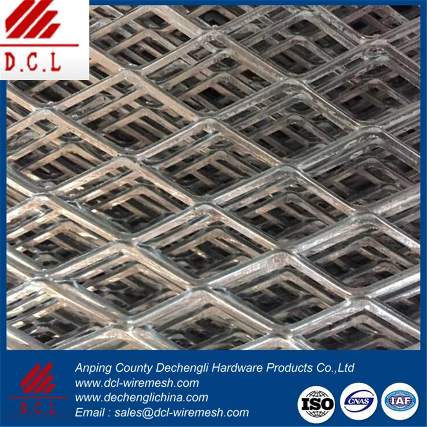 Reinforcing expanded metal sheet