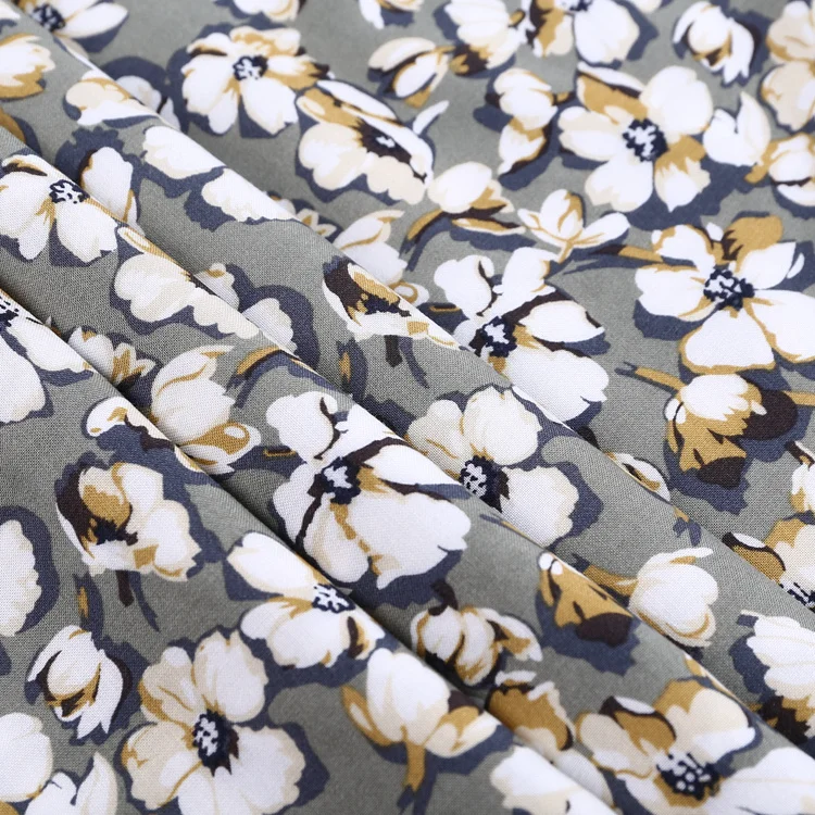 Keqiao fashional unsual 100% rayon shivering colorful textile woven printing knitting  fabric for women dress