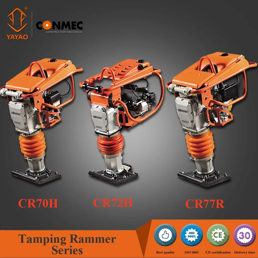 
Gasoline Robin Power Rarth Sand Soil Compactor Tamper Vibrating Tamping Rammer 
