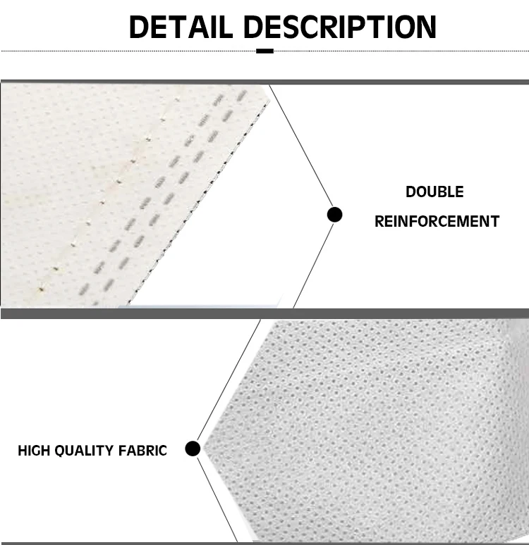 Color printed Moisture proof laminated 5kg 10kg 25kg handle pp non woven fabric flour bag