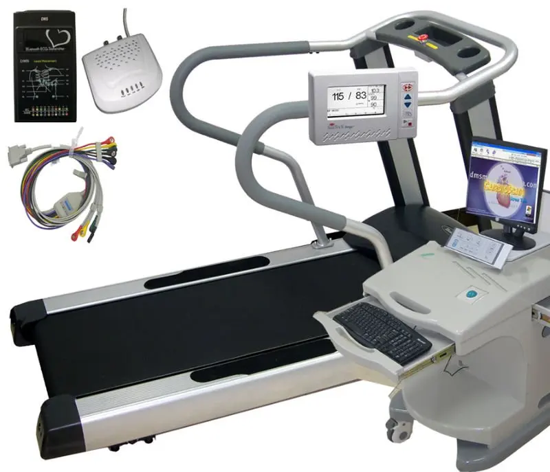 12-Lead CE approved DMS Treadmill or ergometer Stress ECG